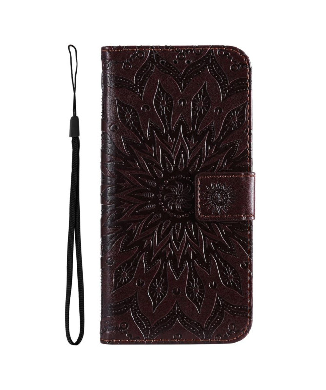 Housse Motorola Moto G31 / G41 Sunflower à lanière