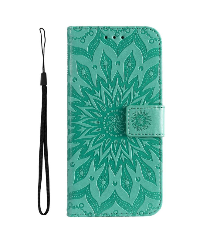 Housse Motorola Moto G31 / G41 Sunflower à lanière