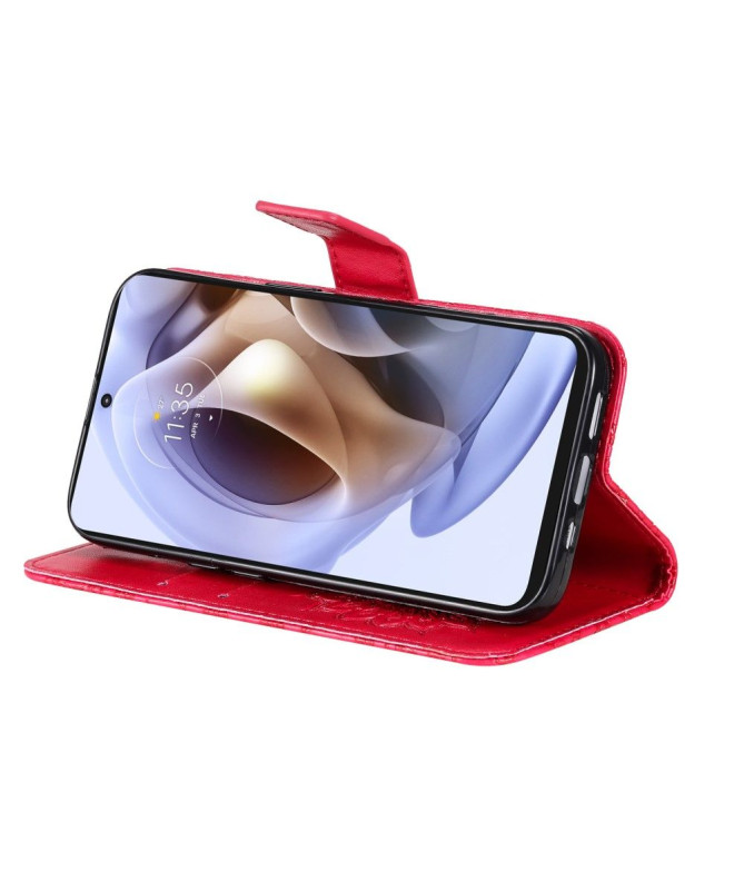 Housse Motorola Moto G31 / G41 Sunflower à lanière