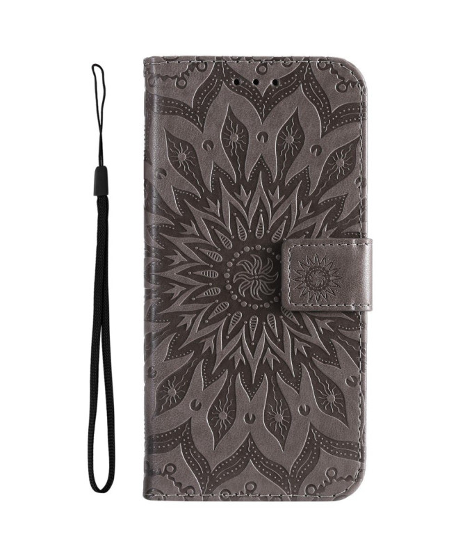 Housse Motorola Moto G31 / G41 Sunflower à lanière