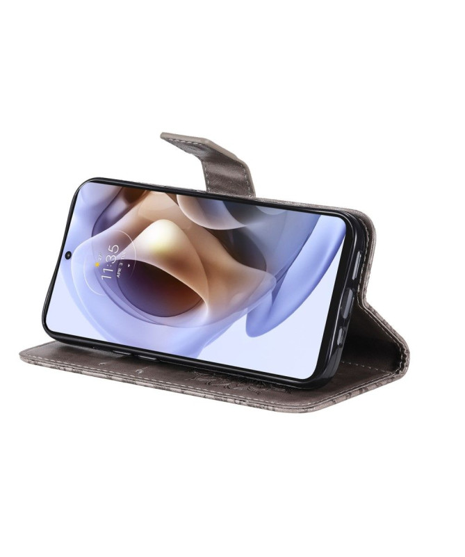 Housse Motorola Moto G31 / G41 Sunflower à lanière