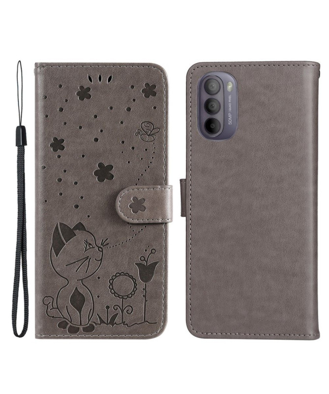 Housse Motorola Moto G31 / G41 Illustration chat