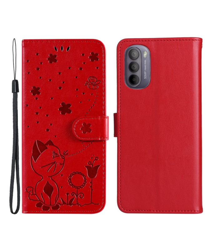 Housse Motorola Moto G31 / G41 Illustration chat