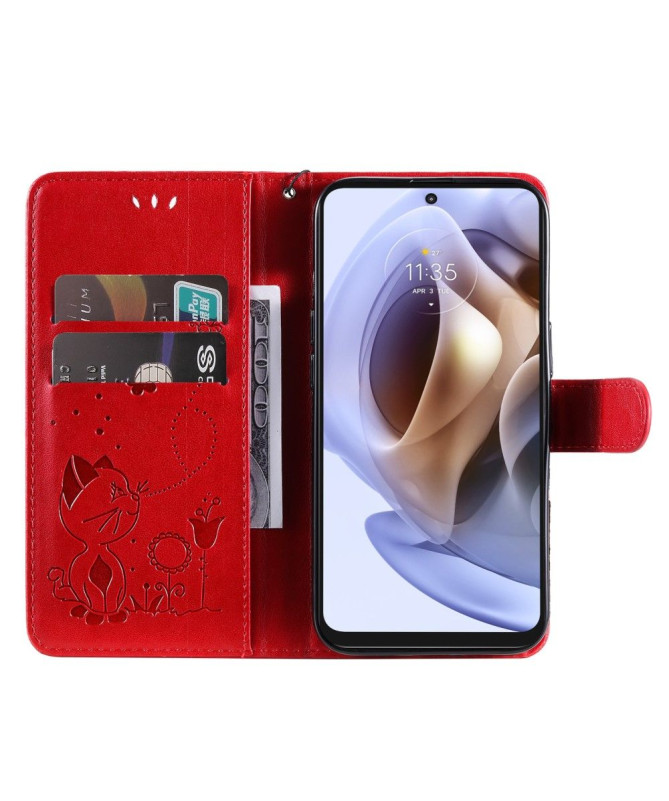 Housse Motorola Moto G31 / G41 Illustration chat