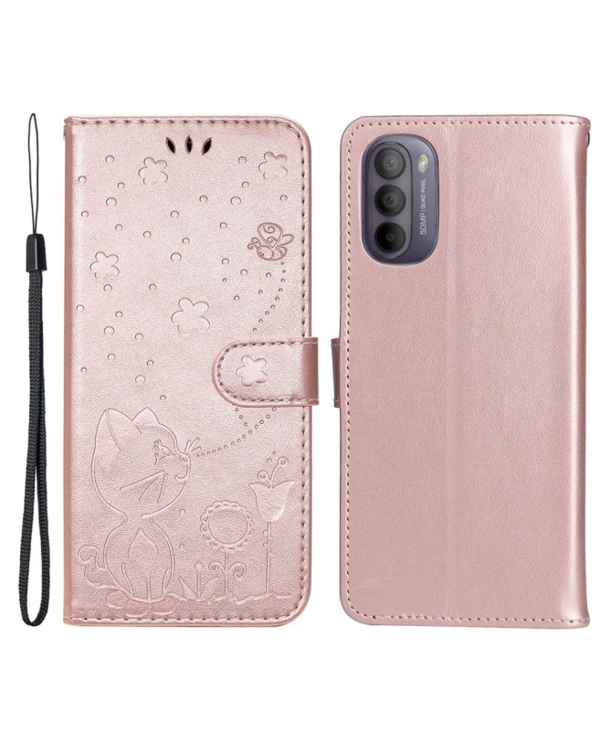 Housse Motorola Moto G31 / G41 Illustration chat