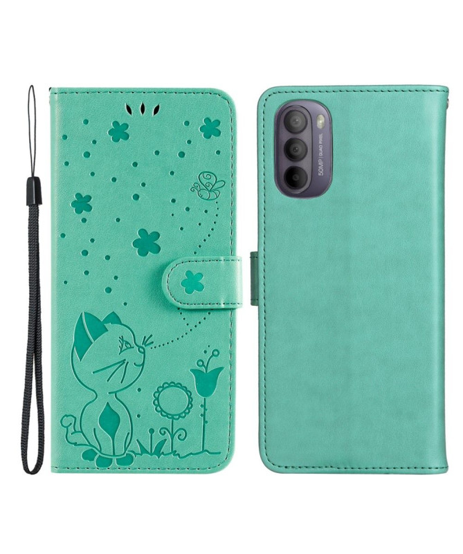 Housse Motorola Moto G31 / G41 Illustration chat