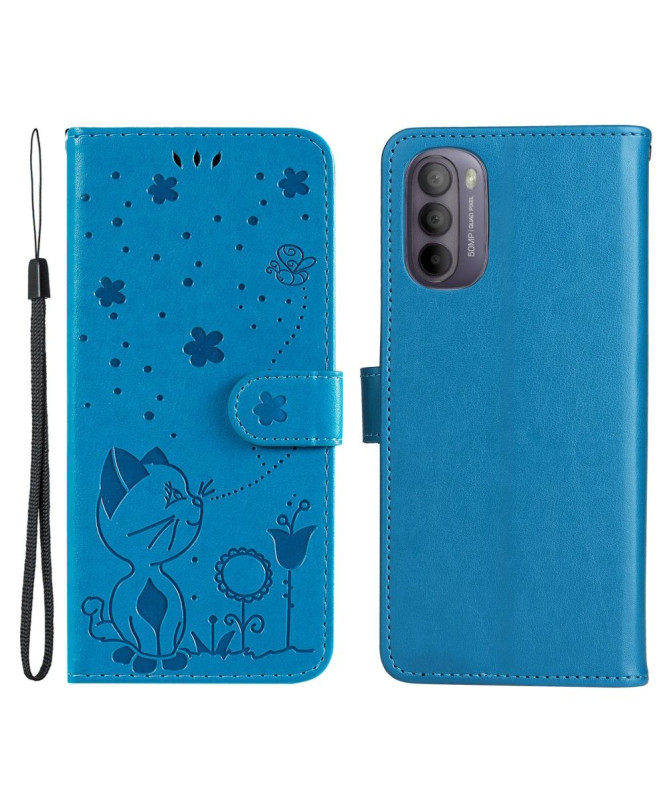 Housse Motorola Moto G31 / G41 Illustration chat