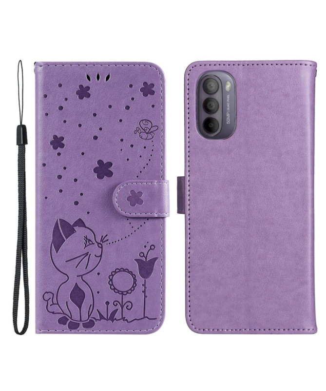 Housse Motorola Moto G31 / G41 Illustration chat