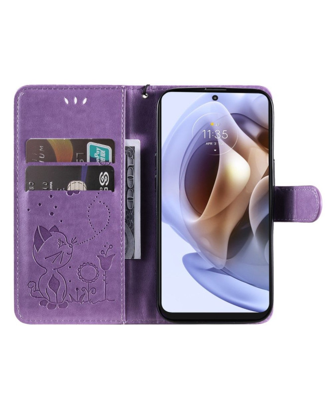 Housse Motorola Moto G31 / G41 Illustration chat