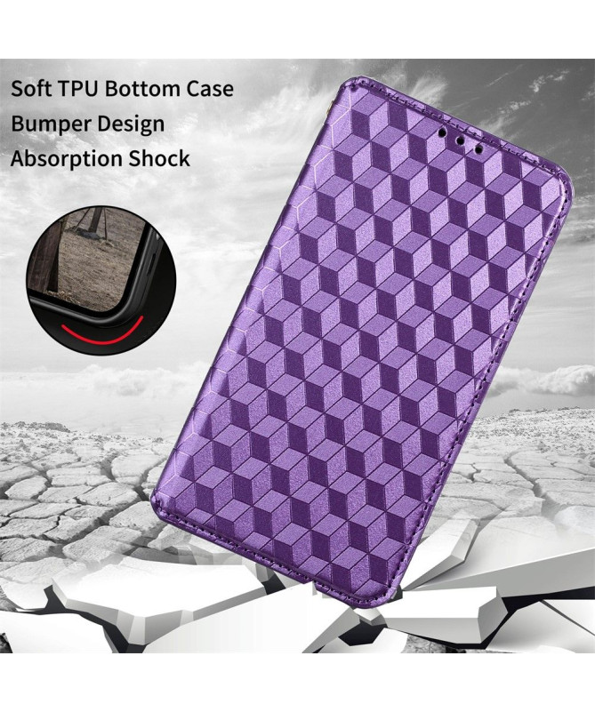 Housse Motorola Moto G31 / G41 flip cover design géométrie