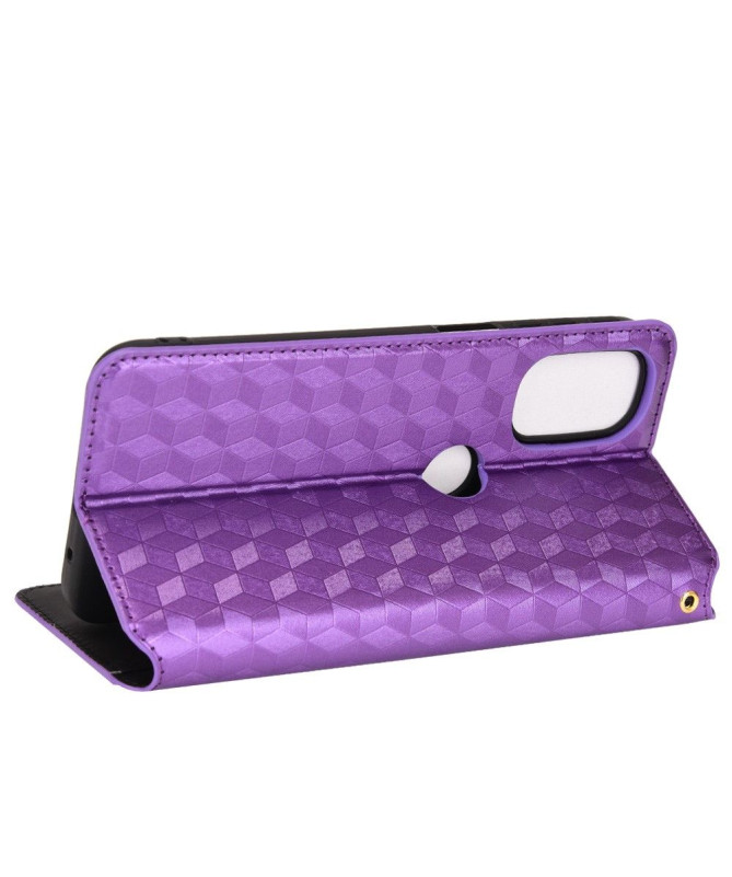 Housse Motorola Moto G31 / G41 flip cover design géométrie