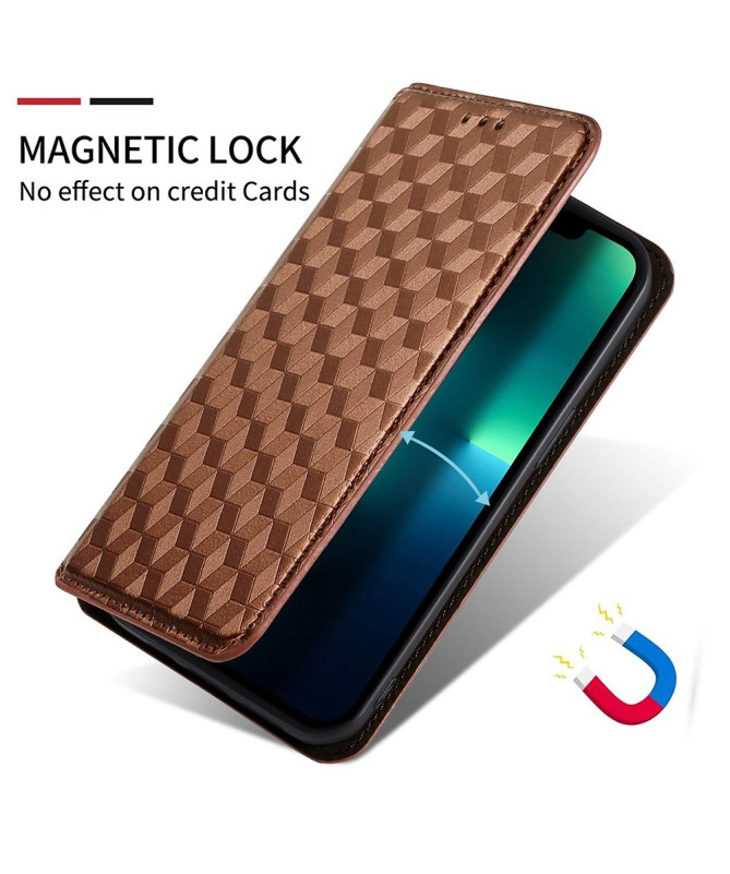 Housse Motorola Moto G31 / G41 flip cover design géométrie