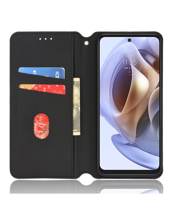 Housse Motorola Moto G31 / G41 flip cover design géométrie