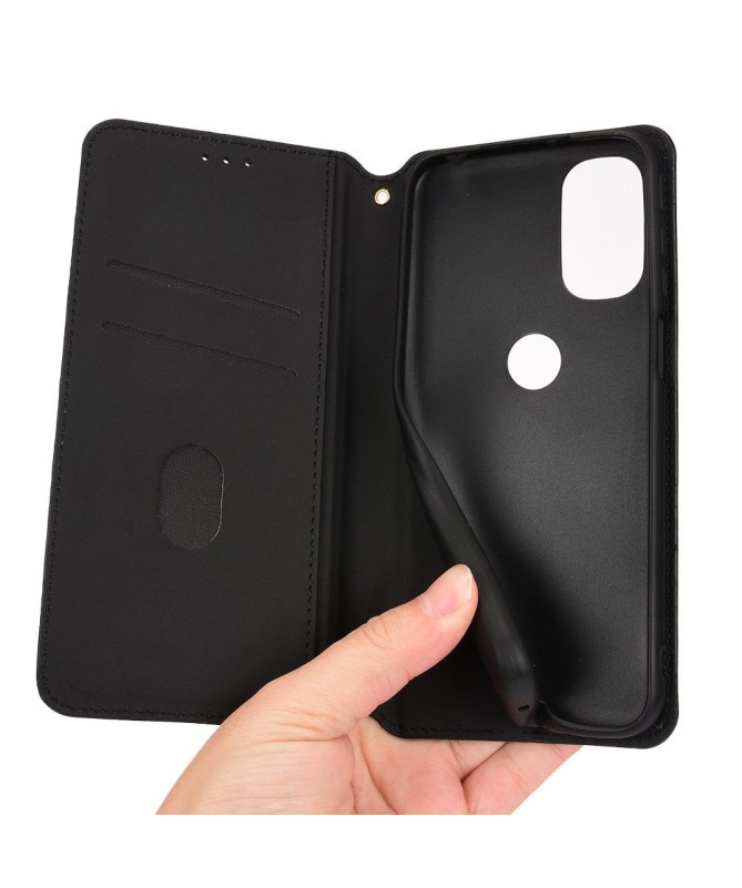 Housse Motorola Moto G31 / G41 flip cover design géométrie