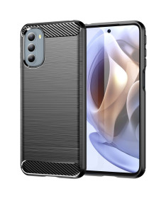 Coque Motorola Moto G31 / G41 effet brossé silicone