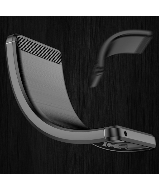 Coque Motorola Moto G31 / G41 effet brossé silicone