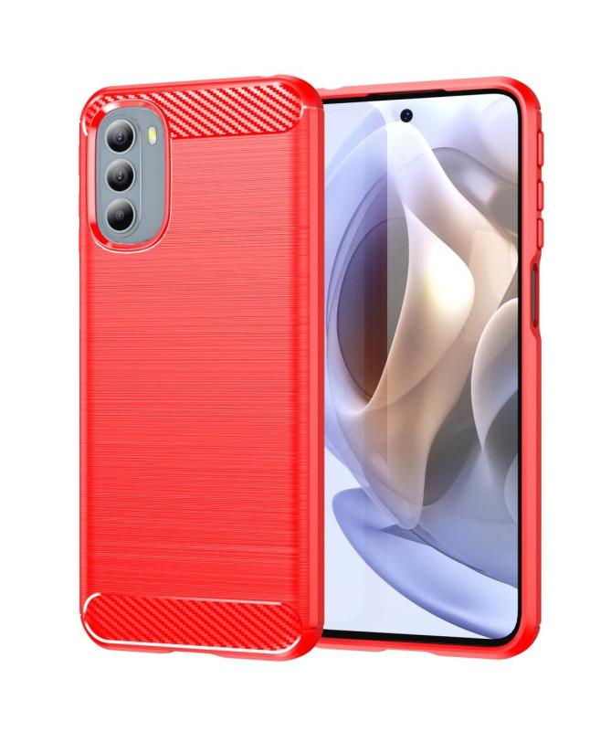 Coque Motorola Moto G31 / G41 effet brossé silicone