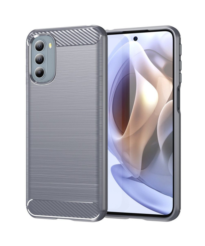 Coque Motorola Moto G31 / G41 effet brossé silicone