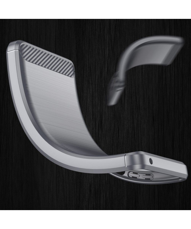 Coque Motorola Moto G31 / G41 effet brossé silicone