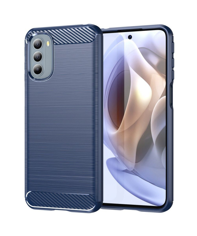 Coque Motorola Moto G31 / G41 effet brossé silicone