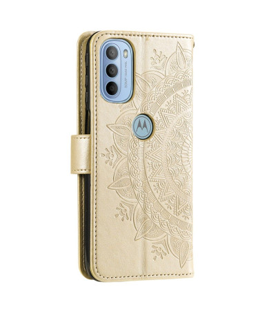 Housse Motorola Moto G31 / Moto G41 Mandala Soleil