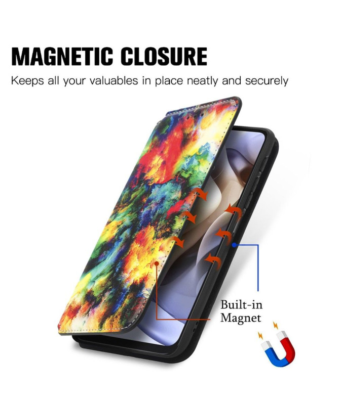 Housse Motorola Moto G31 / Moto G41 Nuage iridescent