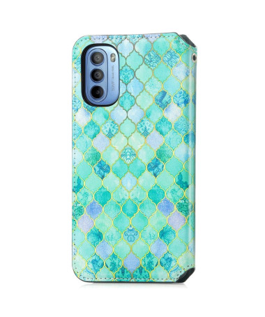 Housse Motorola Moto G31 / Moto G41 motif arabesque