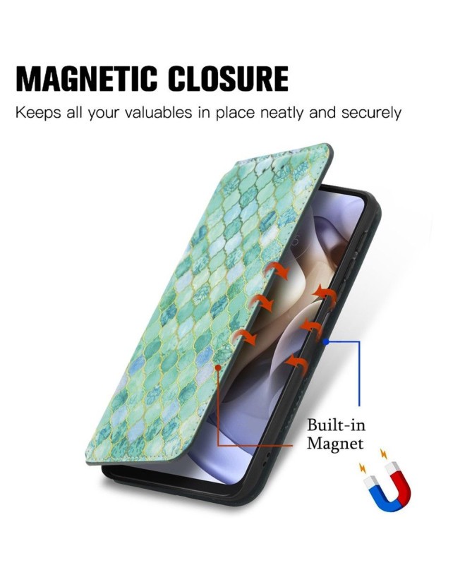 Housse Motorola Moto G31 / Moto G41 motif arabesque