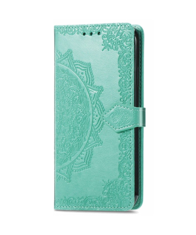 Housse Motorola Moto G31 / Moto G41 Mandala relief en simili cuir