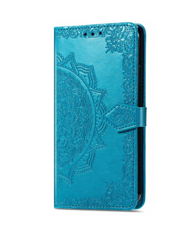 Housse Motorola Moto G31 / Moto G41 Mandala relief en simili cuir