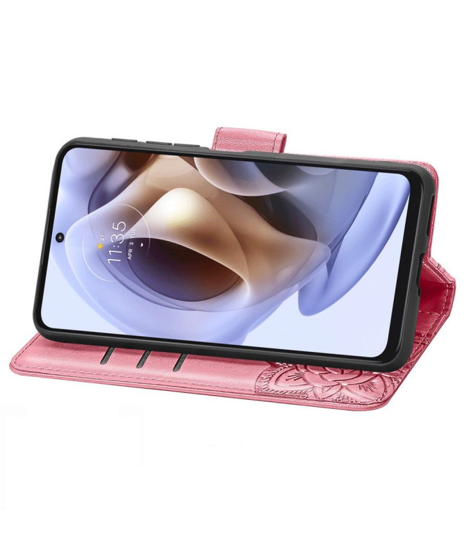 Housse Motorola Moto G31 / Moto G41 Papillon Relief