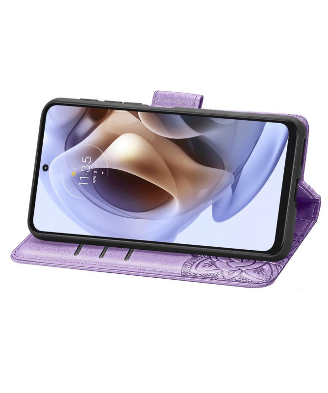 Housse Motorola Moto G31 / Moto G41 Papillon Relief