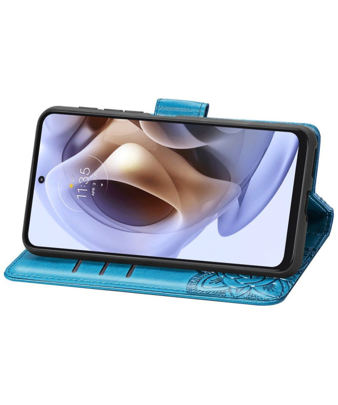 Housse Motorola Moto G31 / Moto G41 Papillon Relief