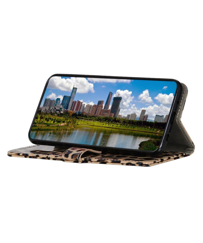 Housse Motorola Moto G31 / Moto G41 Simili Cuir Style Léopard
