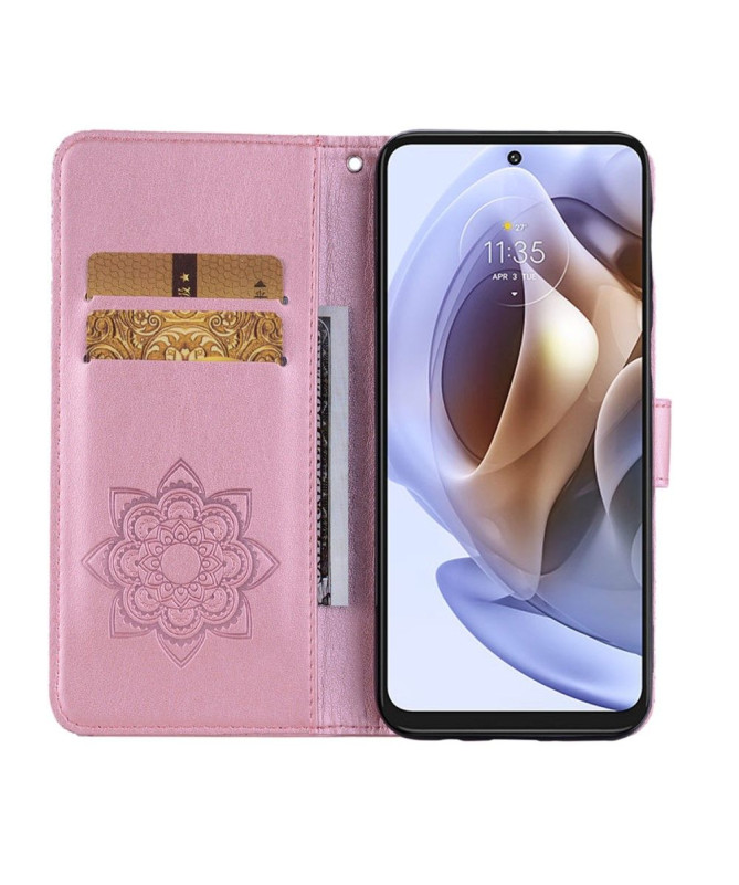 Housse Motorola Moto G31 / Moto G41 Hibou en relief