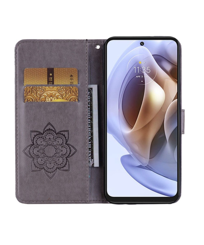 Housse Motorola Moto G31 / Moto G41 Hibou en relief