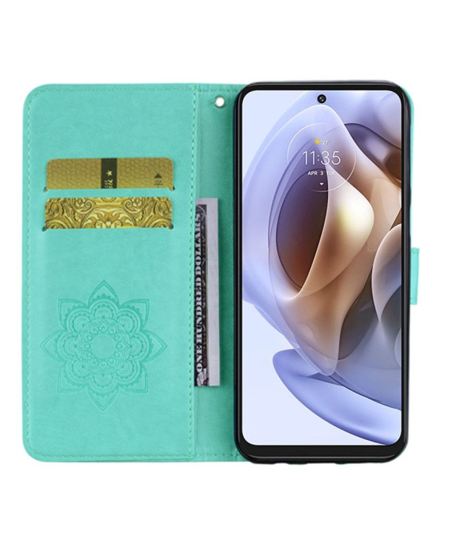 Housse Motorola Moto G31 / Moto G41 Hibou en relief