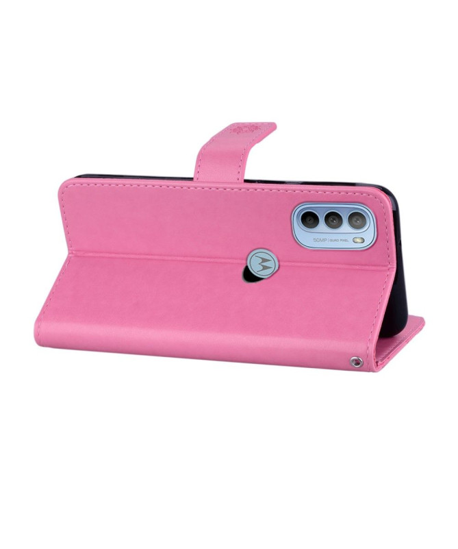 Housse Motorola Moto G31 / Moto G41 Hibou en relief