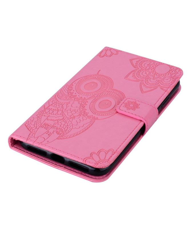 Housse Motorola Moto G31 / Moto G41 Hibou en relief