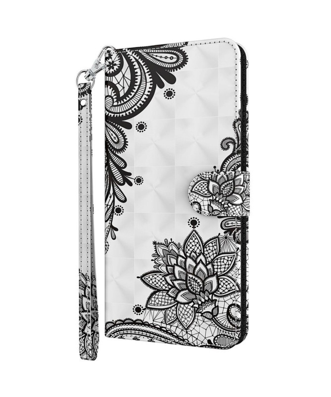 Housse Motorola Moto G31 / Moto G41 fleurs dentelle