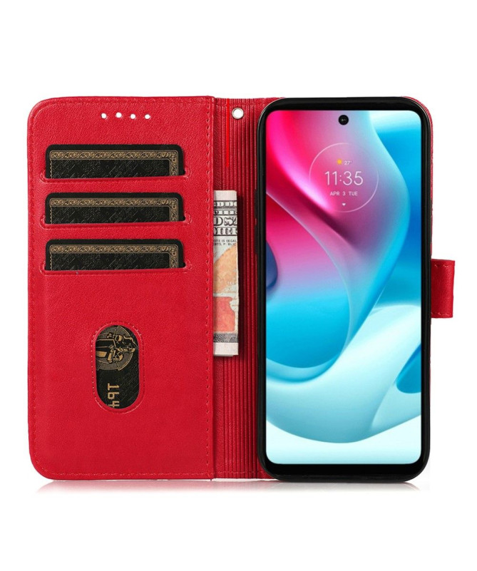 Housse Motorola Moto G31 / Moto G41 Rabat Grid