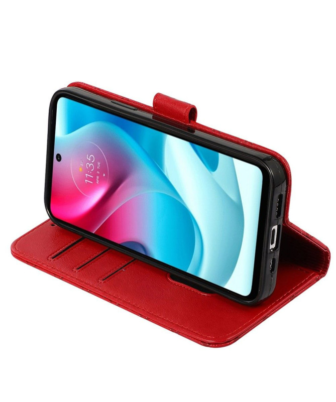 Housse Motorola Moto G31 / Moto G41 Rabat Grid