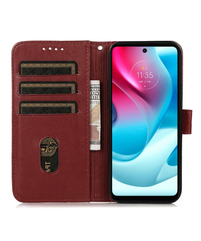 Housse Motorola Moto G31 / Moto G41 Rabat Grid