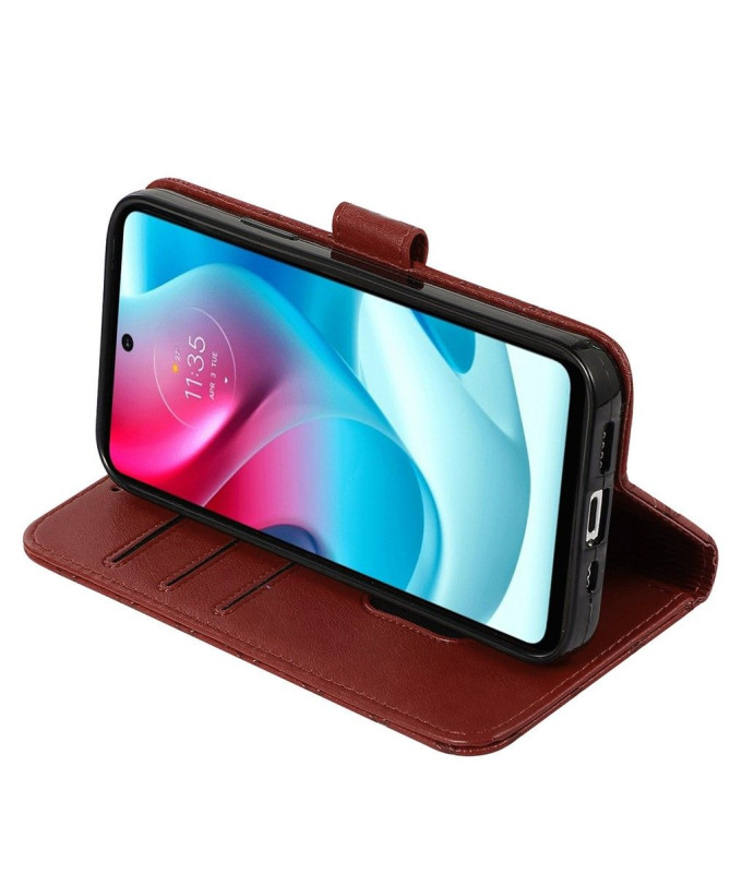 Housse Motorola Moto G31 / Moto G41 Rabat Grid