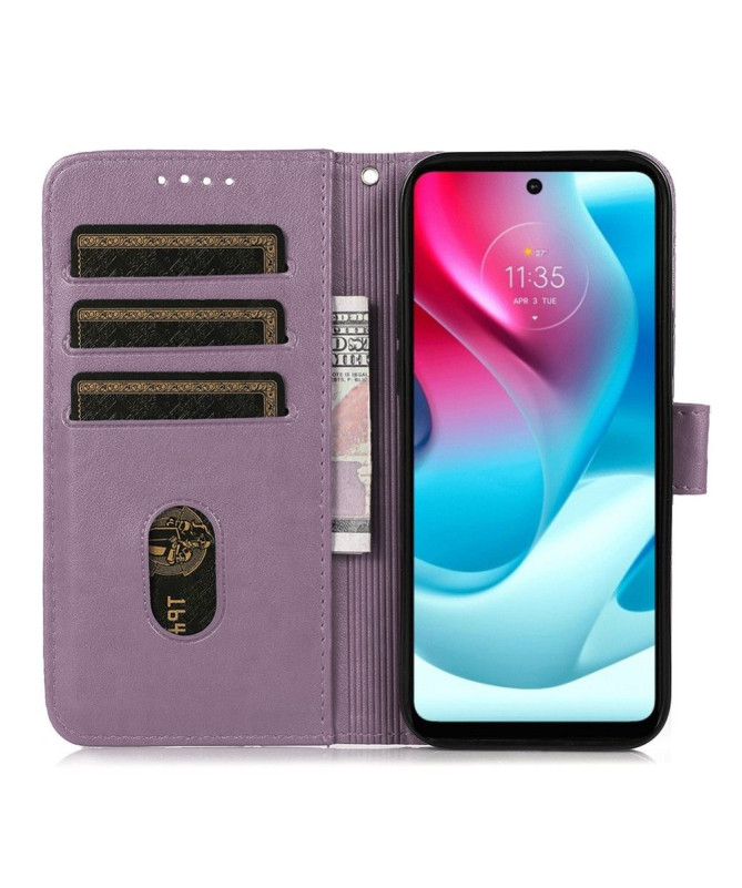 Housse Motorola Moto G31 / Moto G41 Rabat Grid