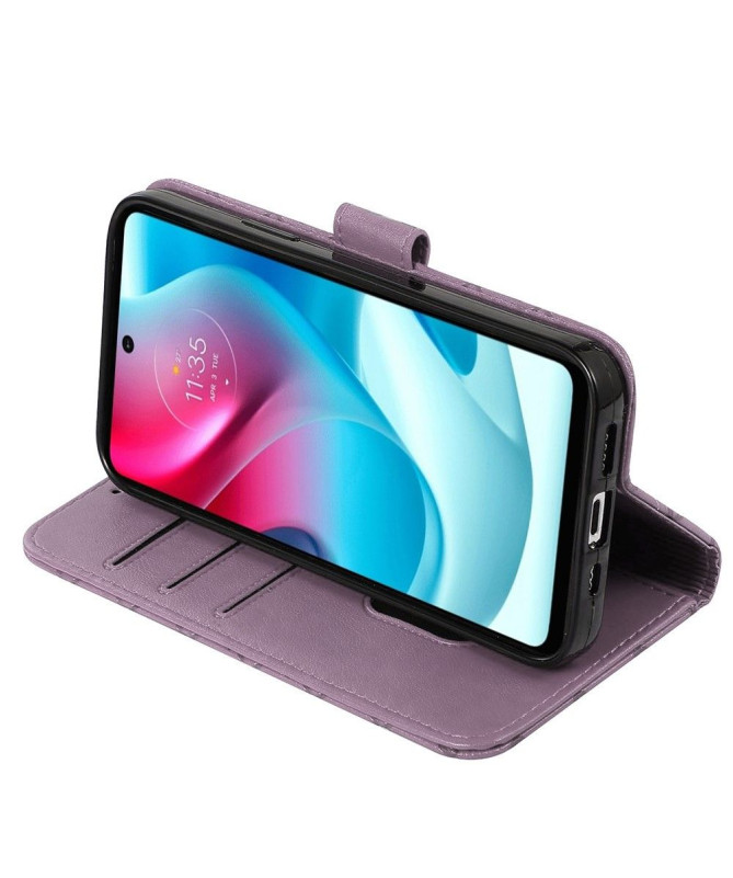 Housse Motorola Moto G31 / Moto G41 Rabat Grid