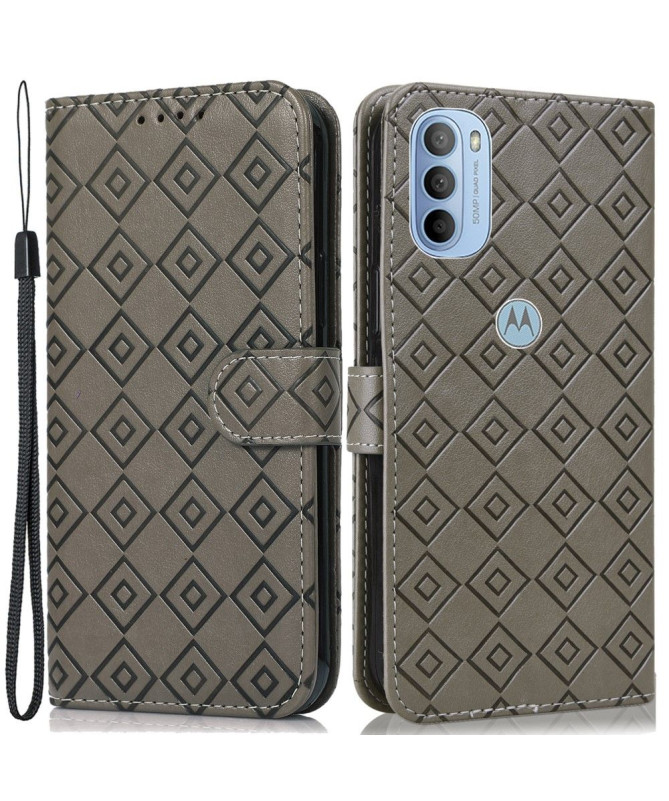 Housse Motorola Moto G31 / Moto G41 Rabat Grid