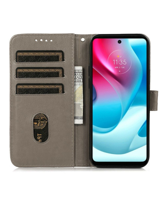 Housse Motorola Moto G31 / Moto G41 Rabat Grid