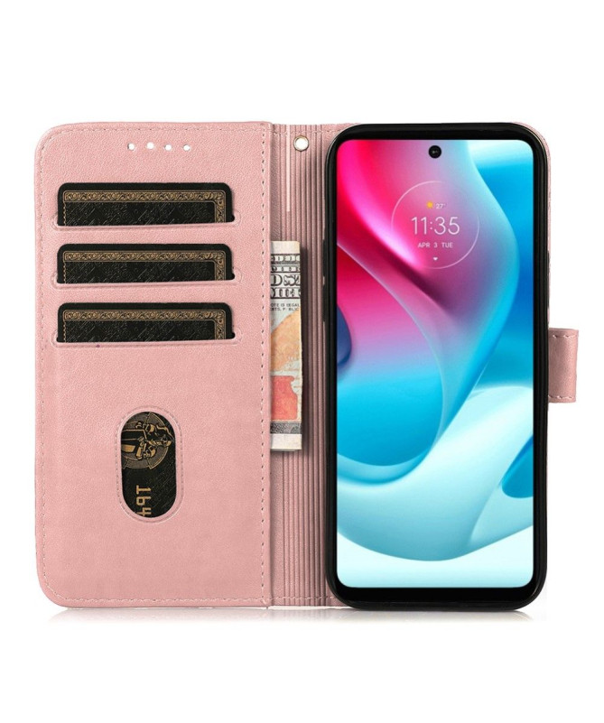 Housse Motorola Moto G31 / Moto G41 Rabat Grid