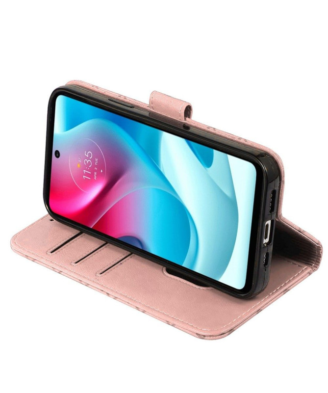 Housse Motorola Moto G31 / Moto G41 Rabat Grid